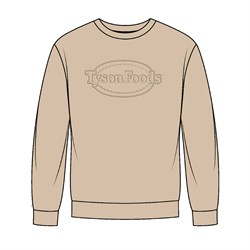 Image of Embossed Crewneck
